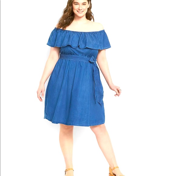 Four Way Off the Shoulder Dress - Picture 1 of 6